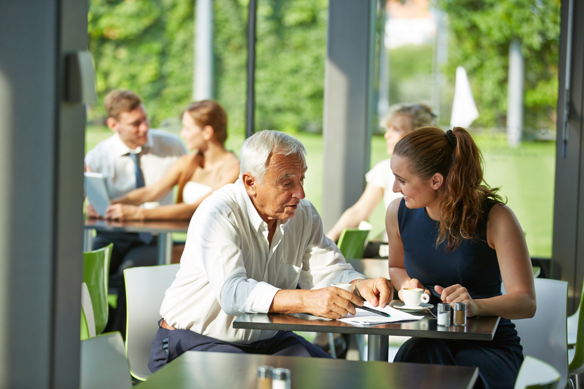 Businesswoman and Lawyer in a Meeting